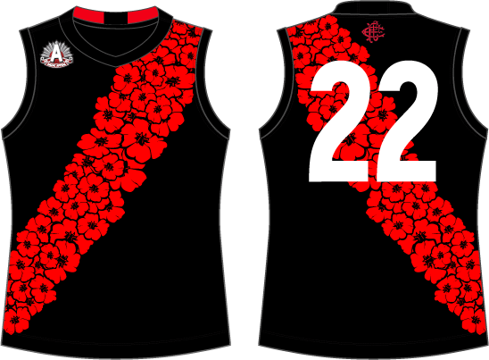 essendon anzac jersey