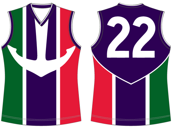 fremantle dockers old jersey