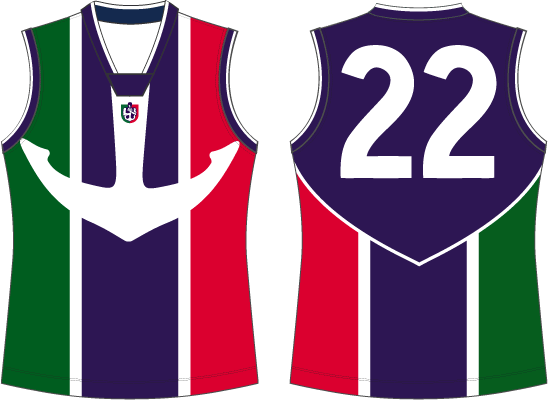 fremantle dockers old jersey